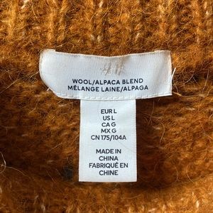 H&M Knit Sweater | Wool Alpaca
